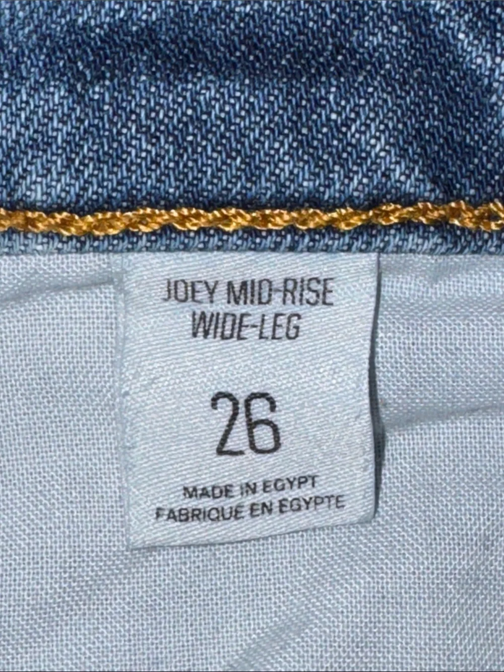 urban outfitters BDG joey mid rise wide leg jeans. size 26. great used condition - Picture 5 of 12